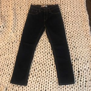 Levis 511 Slim Jeans Boys 12R 26x27 Performance Straight Dark Wash Denim Stretch